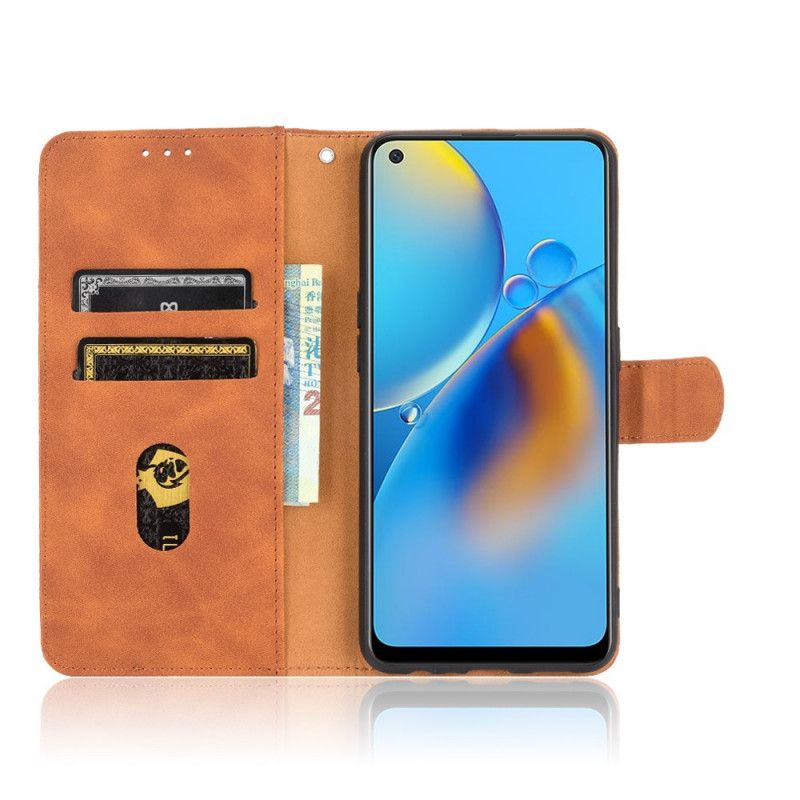 Flip Cover Oppo A74 4g Skin-touch Farverig