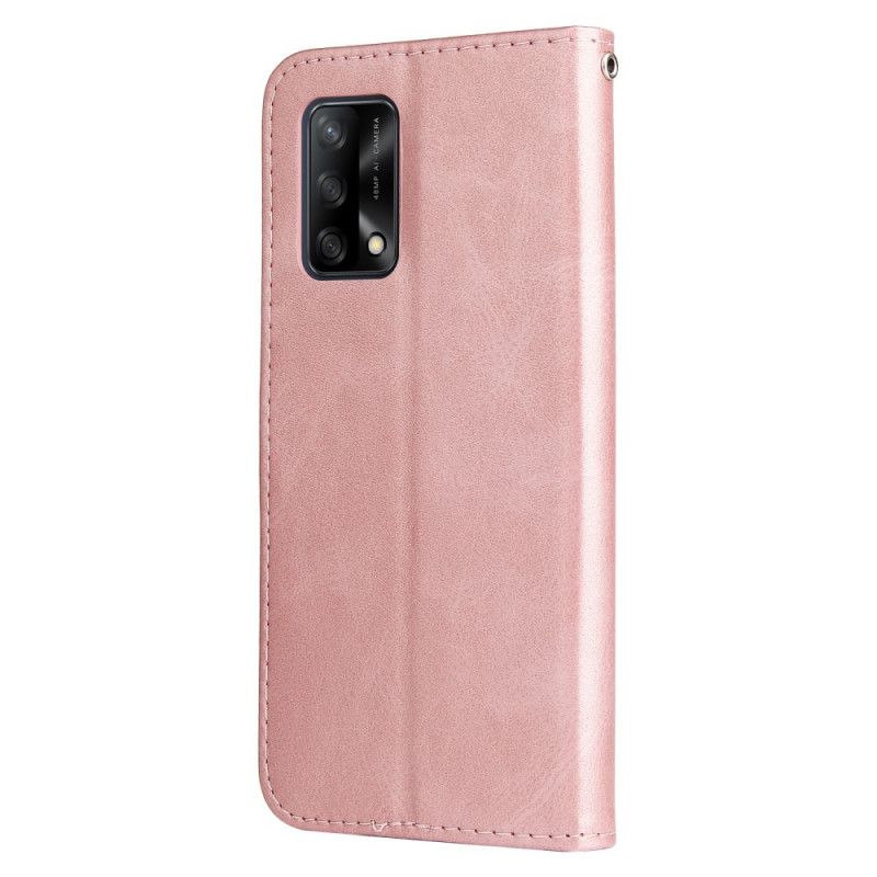 Flip Cover Oppo A74 4g Vintage Pung