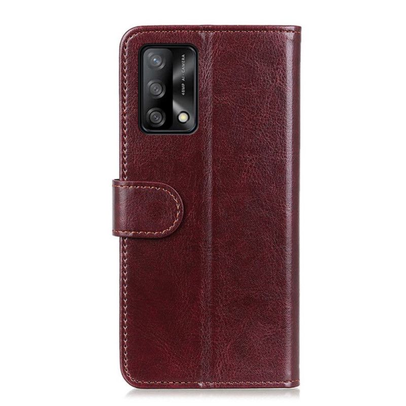 Læder Cover Oppo A74 4g Glacial Finesse