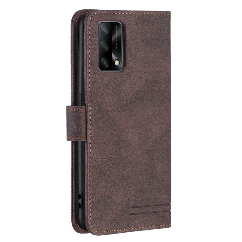 Læder Cover Oppo A74 4g Telefon Etui Rfid Binfen Farve