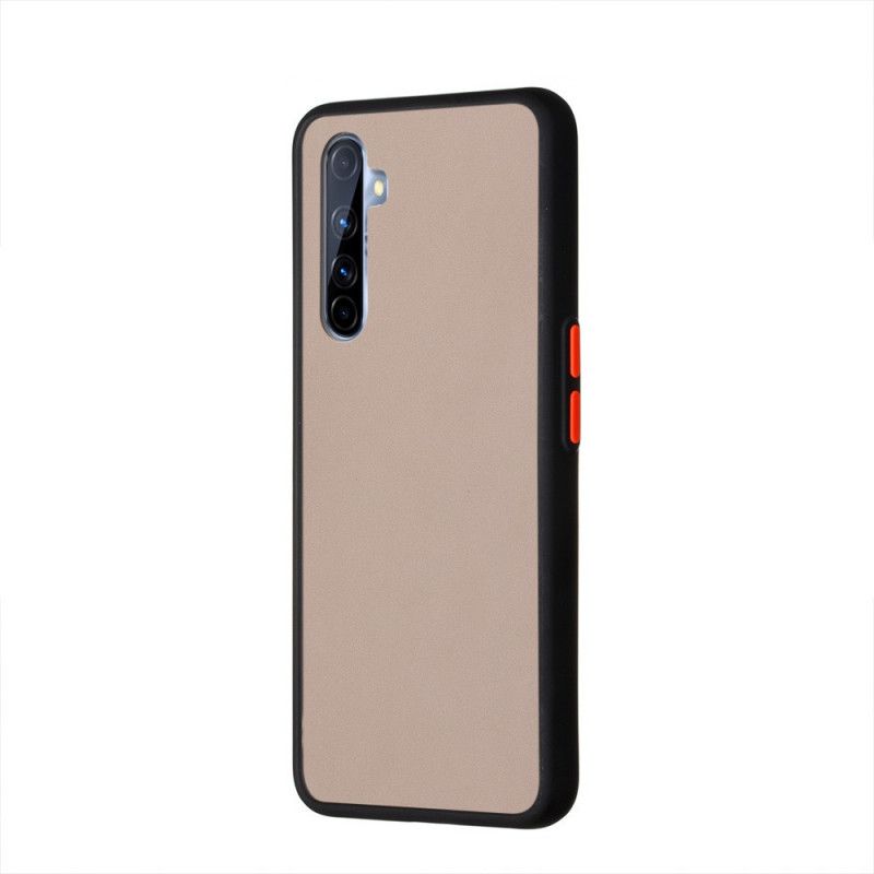 Cover Realme X50 Pro Sort Hybrid Silikonefælgdesign Beskyttelse