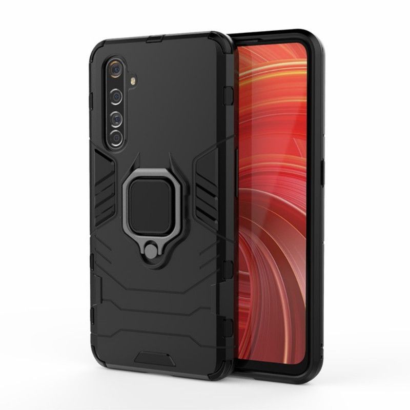 Cover Realme X50 Pro Sort Mobilcover Resistent Ring