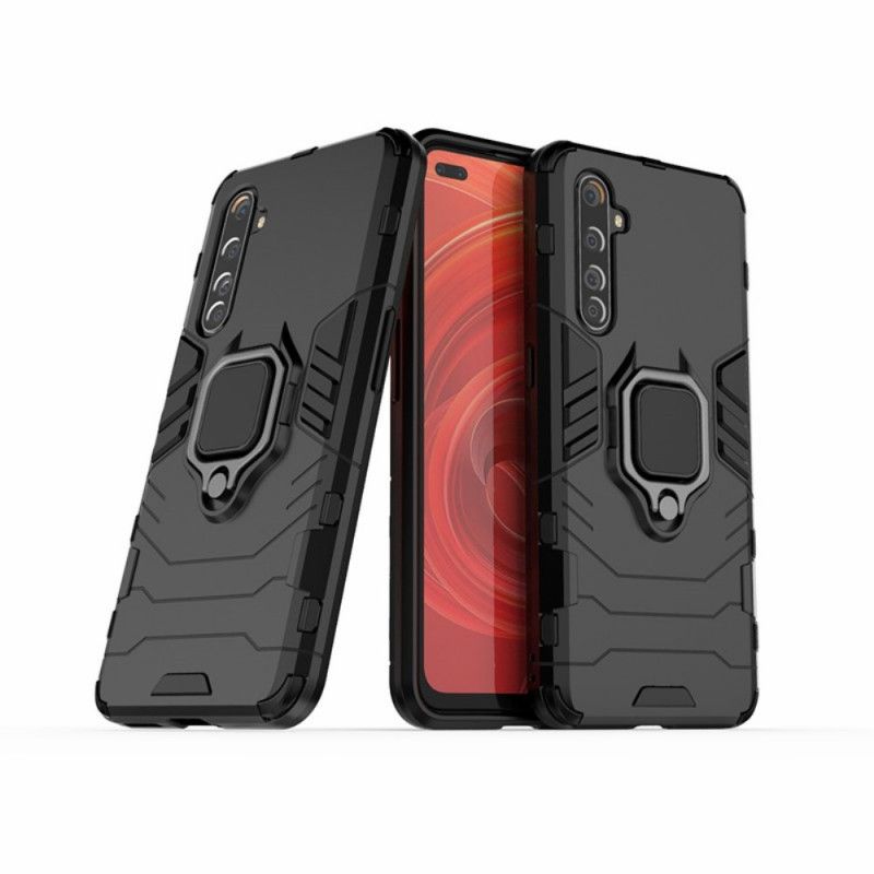 Cover Realme X50 Pro Sort Mobilcover Resistent Ring