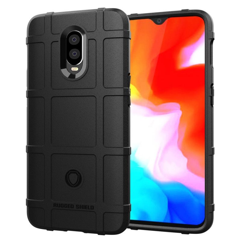 Cover for OnePlus 6T Sort Robust Skjold