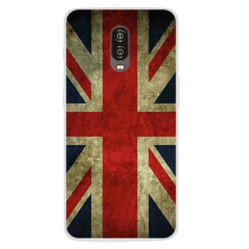 Cover OnePlus 6T Mobilcover Engelsk Flag