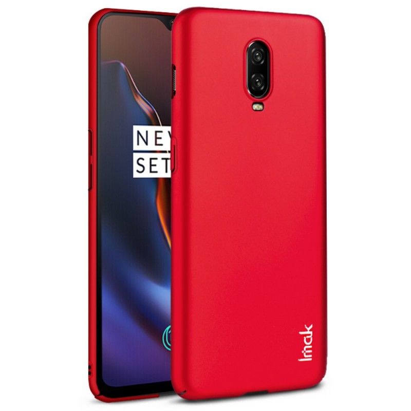 Cover OnePlus 6T Rød Silke Serie