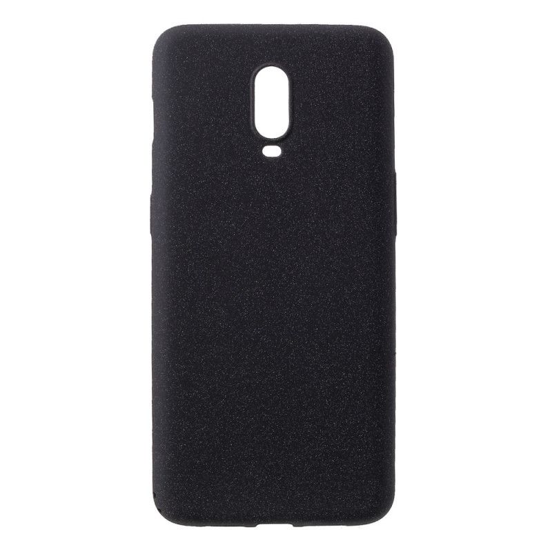 Cover OnePlus 6T Sort Mattsilikone Original