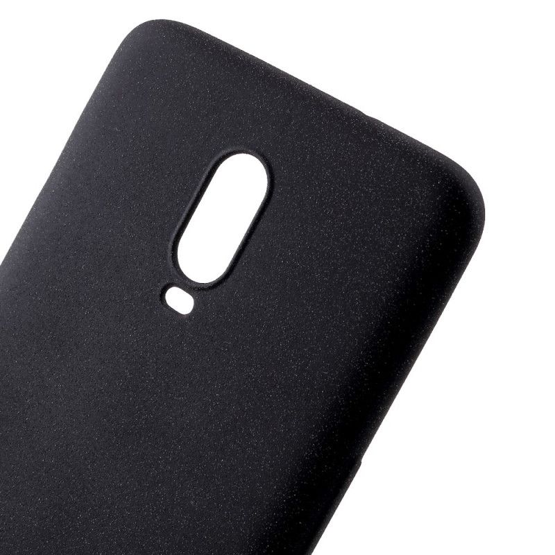 Cover OnePlus 6T Sort Mattsilikone Original