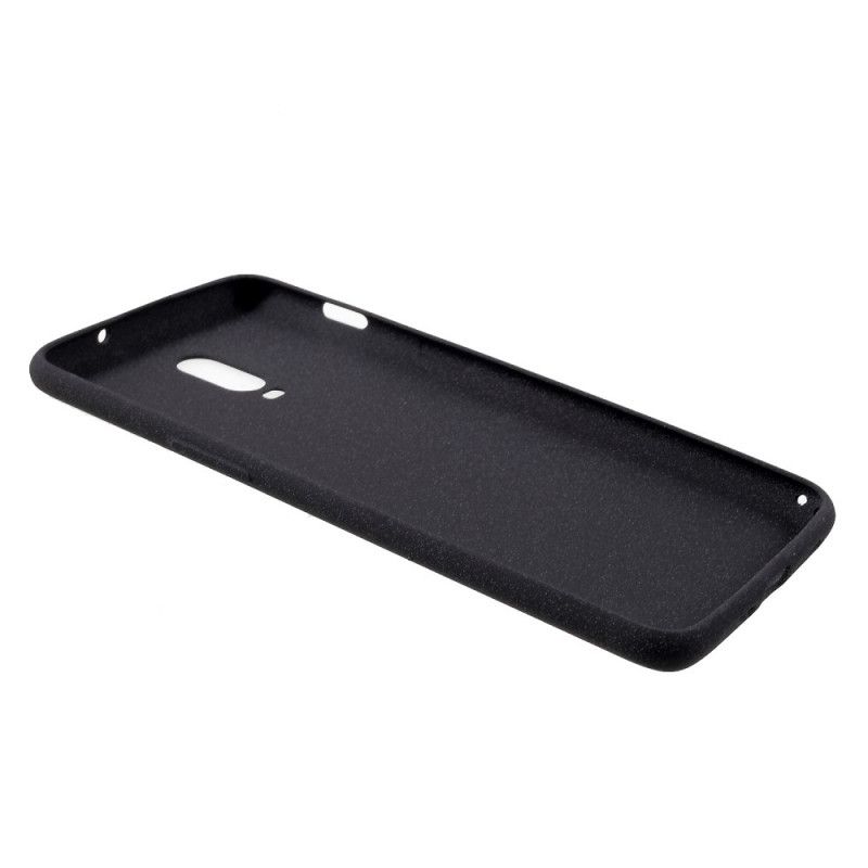 Cover OnePlus 6T Sort Mattsilikone Original