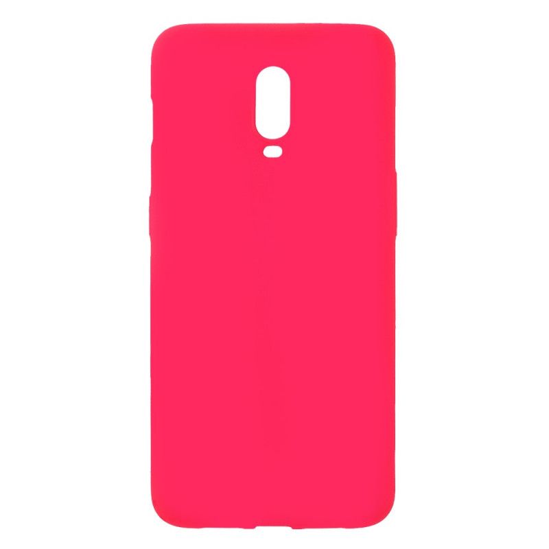 Cover OnePlus 6T Sort Mattsilikone Original