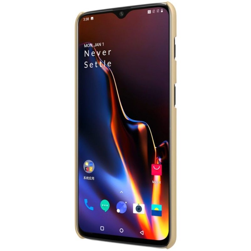 Cover OnePlus 6T Sort Stiv Frostet Nillkin