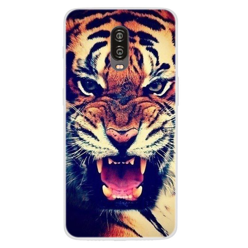 Cover OnePlus 6T Tigeransigt