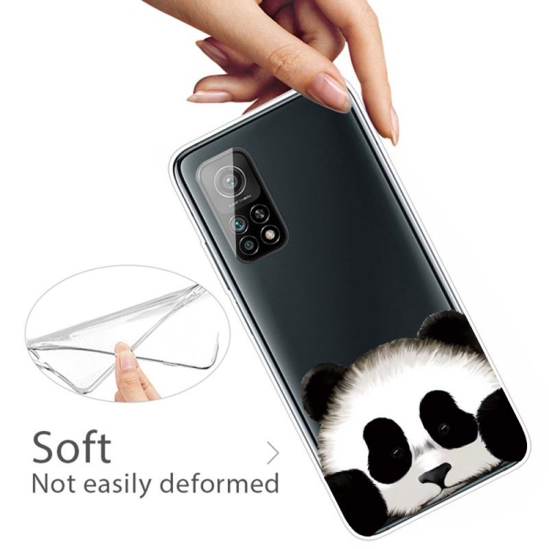 Cover for Xiaomi Mi 10T / 10T Pro Gennemsigtig Panda