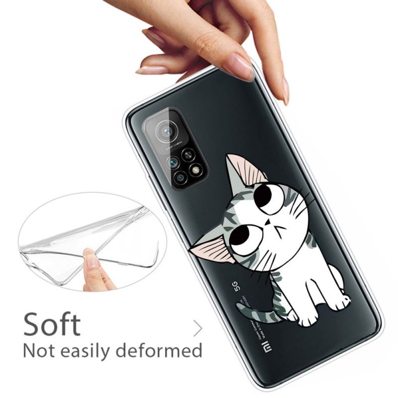 Cover for Xiaomi Mi 10T / 10T Pro Pas På Kattene