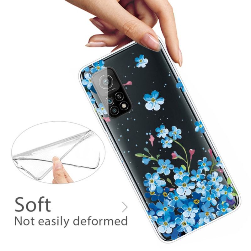 Cover Xiaomi Mi 10T / 10T Pro Buket Blå Blomster