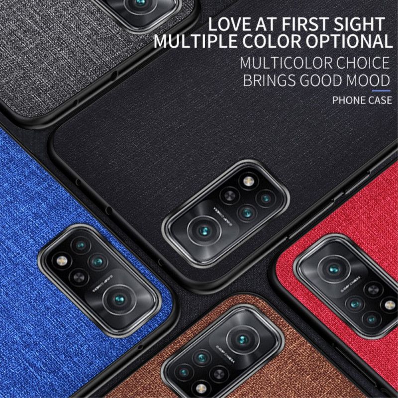 Cover Xiaomi Mi 10T / 10T Pro Sort Design Af Hybridstof