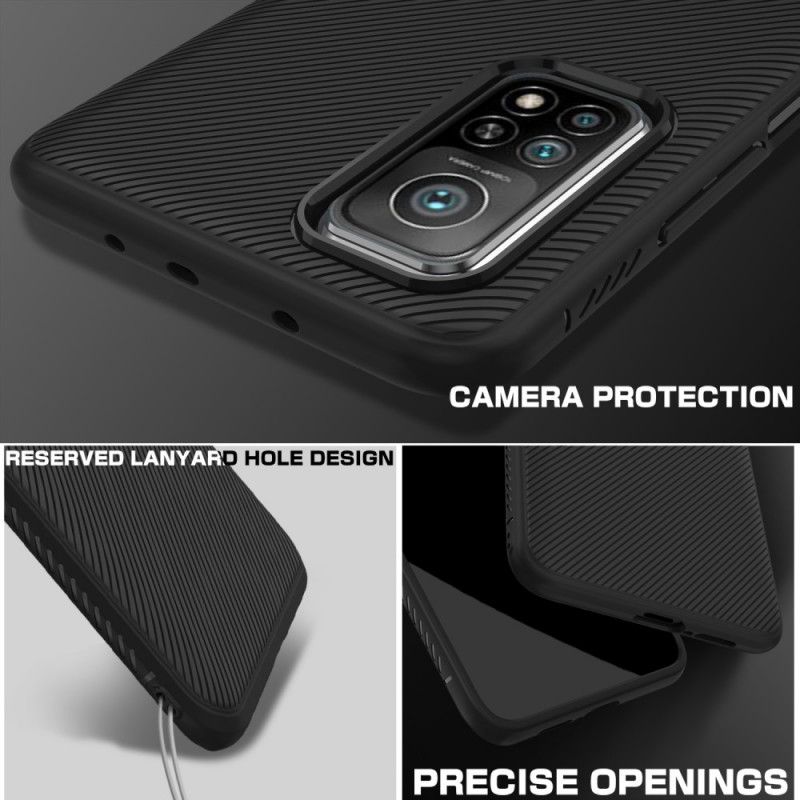 Cover Xiaomi Mi 10T / 10T Pro Sort Jazzserie Twill