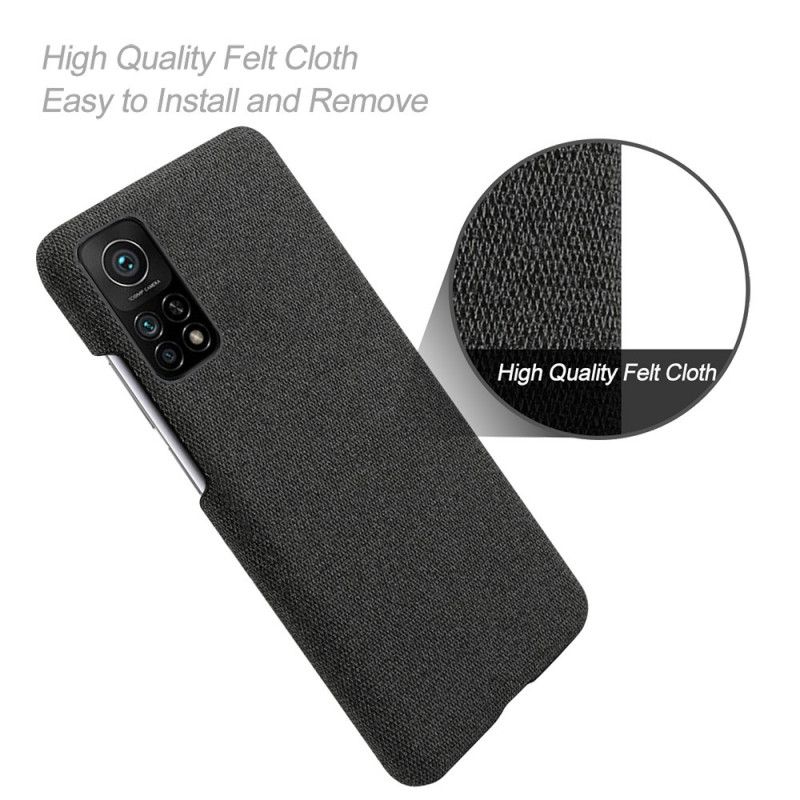 Cover Xiaomi Mi 10T / 10T Pro Sort Ksq Chic Stof Original