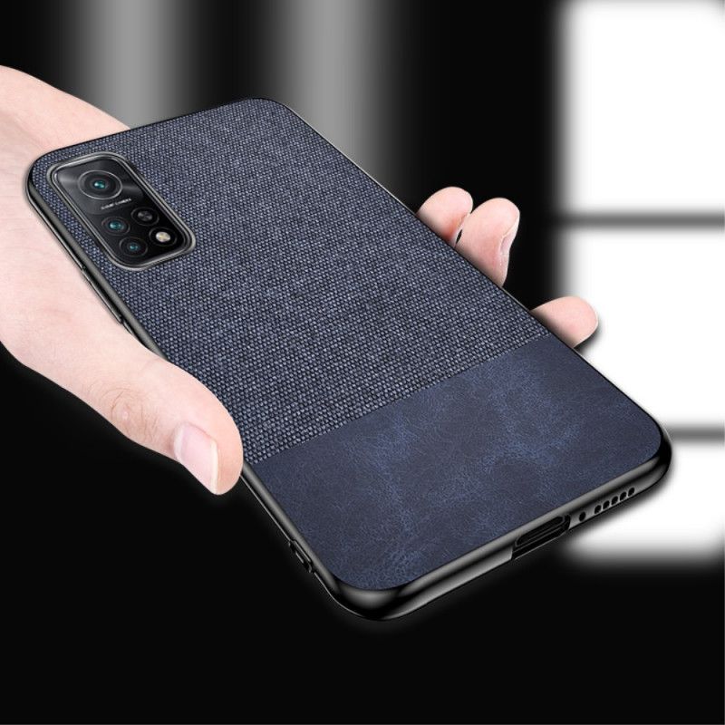 Cover Xiaomi Mi 10T / 10T Pro Sort Kunststof Læder Bidestruktur