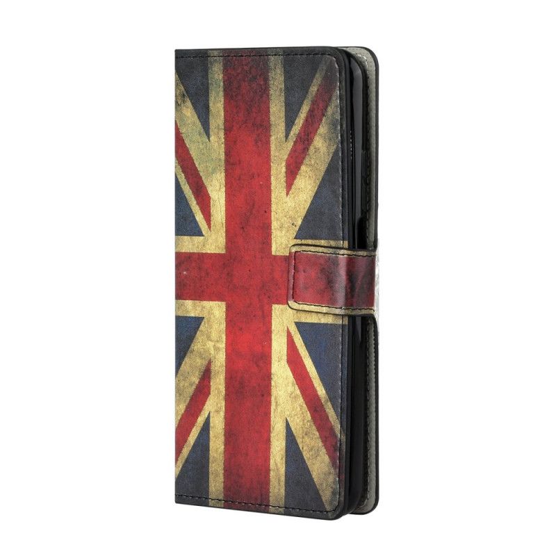 Flip Cover Læder for Xiaomi Mi 10T / 10T Pro Englands Flag