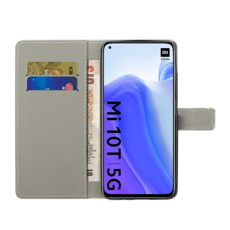 Flip Cover Læder for Xiaomi Mi 10T / 10T Pro Jeg Elsker Paris