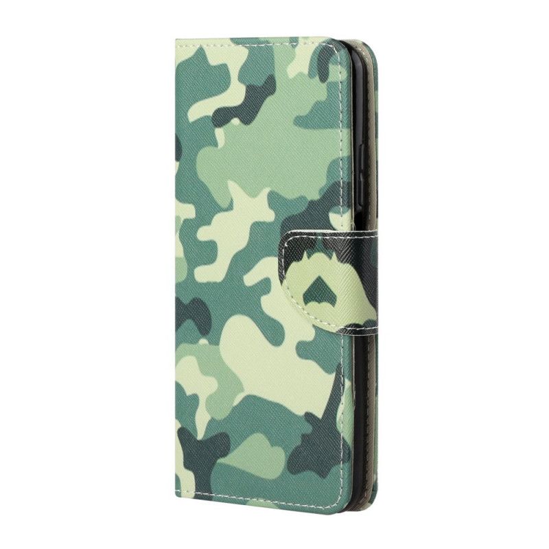 Flip Cover Læder Xiaomi Mi 10T / 10T Pro Camouflage Original