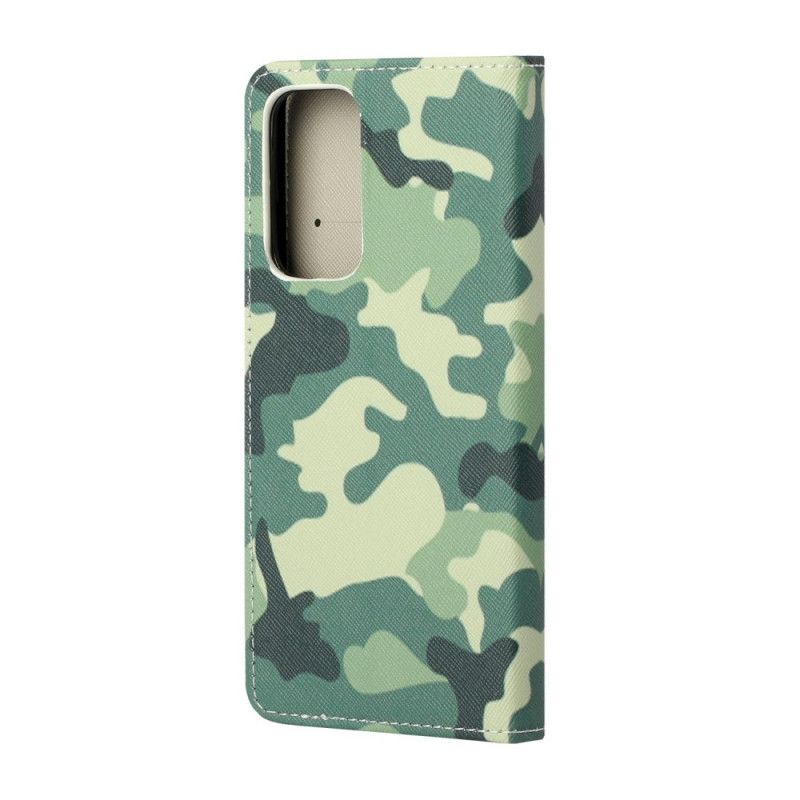 Flip Cover Læder Xiaomi Mi 10T / 10T Pro Camouflage Original