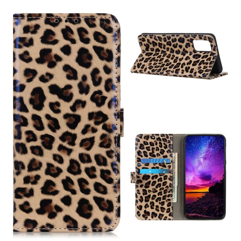 Flip Cover Læder Xiaomi Mi 10T / 10T Pro Leopard Original