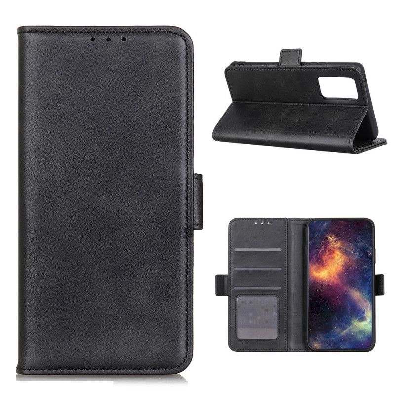 Flip Cover Læder Xiaomi Mi 10T / 10T Pro Sort Dobbelt Flap