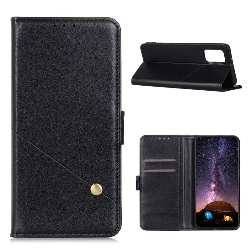 Flip Cover Læder Xiaomi Mi 10T / 10T Pro Sort Nitte X Design