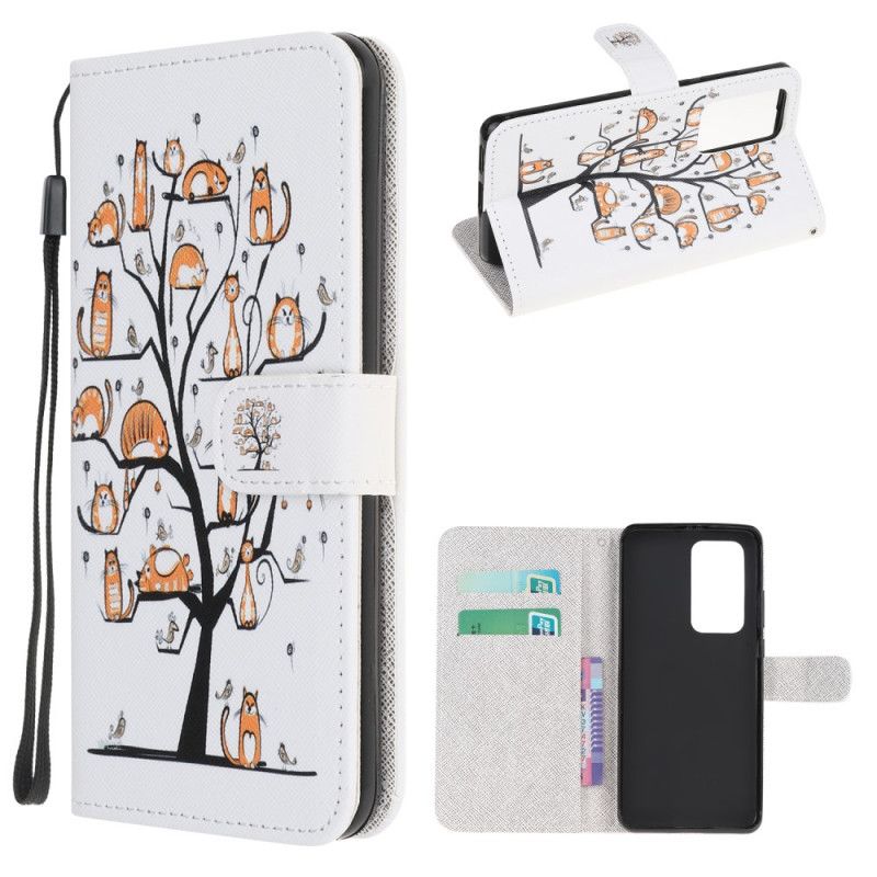 Flip Cover Xiaomi Mi 10T / 10T Pro Mobilcover Funky Stringkatte