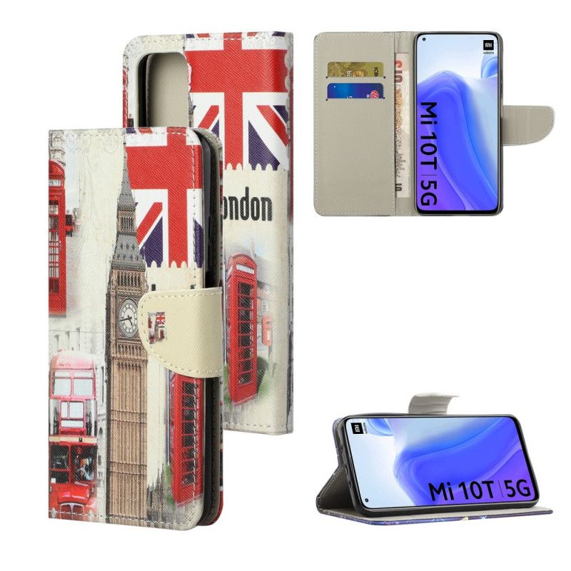 Flip Cover Xiaomi Mi 10T / 10T Pro Mobilcover London Liv