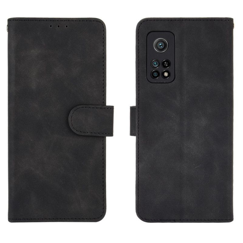 Flip Cover Xiaomi Mi 10T / 10T Pro Sort Mobilcover Hud-Berøring