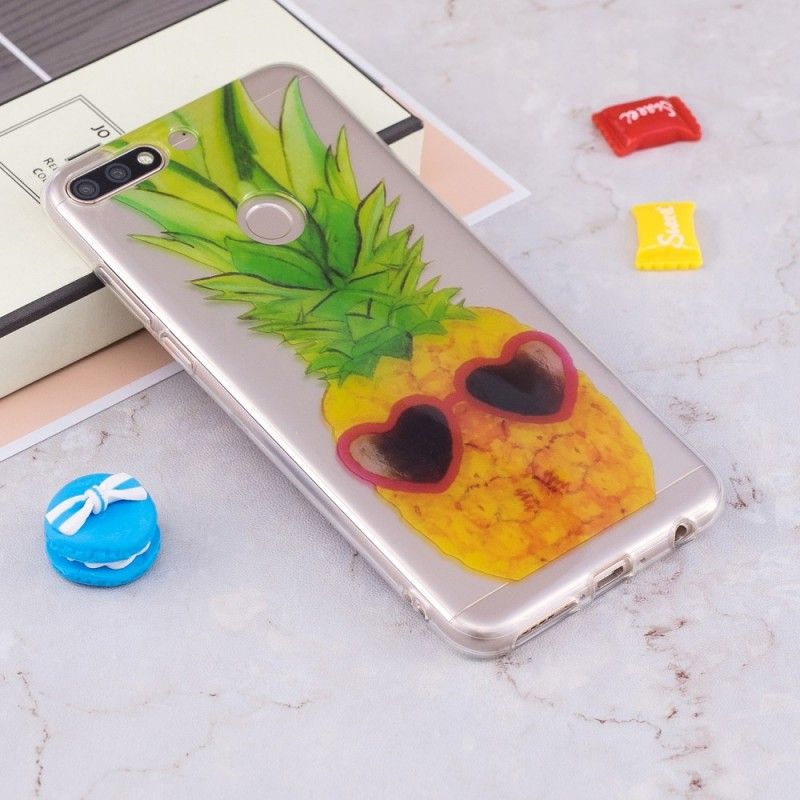 Cover Huawei Y7 2018 Ananas Inkognito