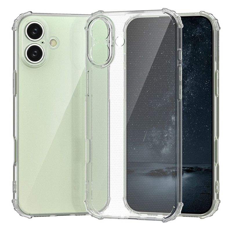 Cover iPhone 16 Plus Gennemsigtige Forstærkede Hjørner