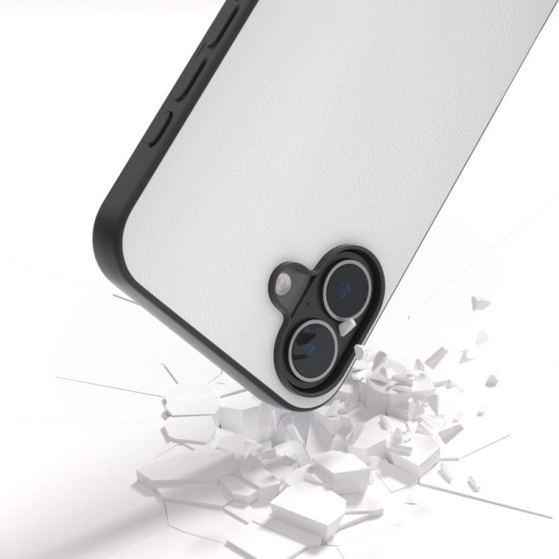 Cover iPhone 16 Plus Telefon Etui Anti-fall Imiteret Læder