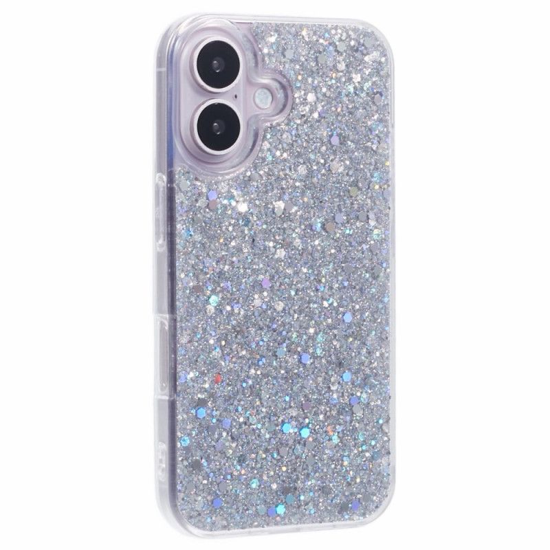 Cover Til iPhone 16 Plus Glitter