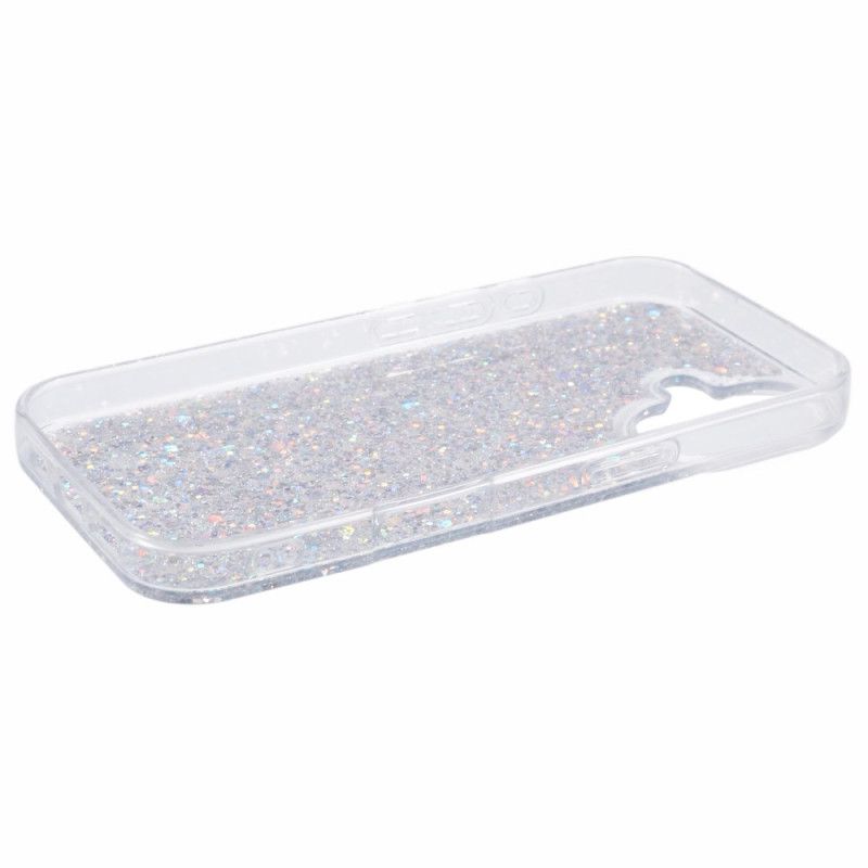 Cover Til iPhone 16 Plus Glitter