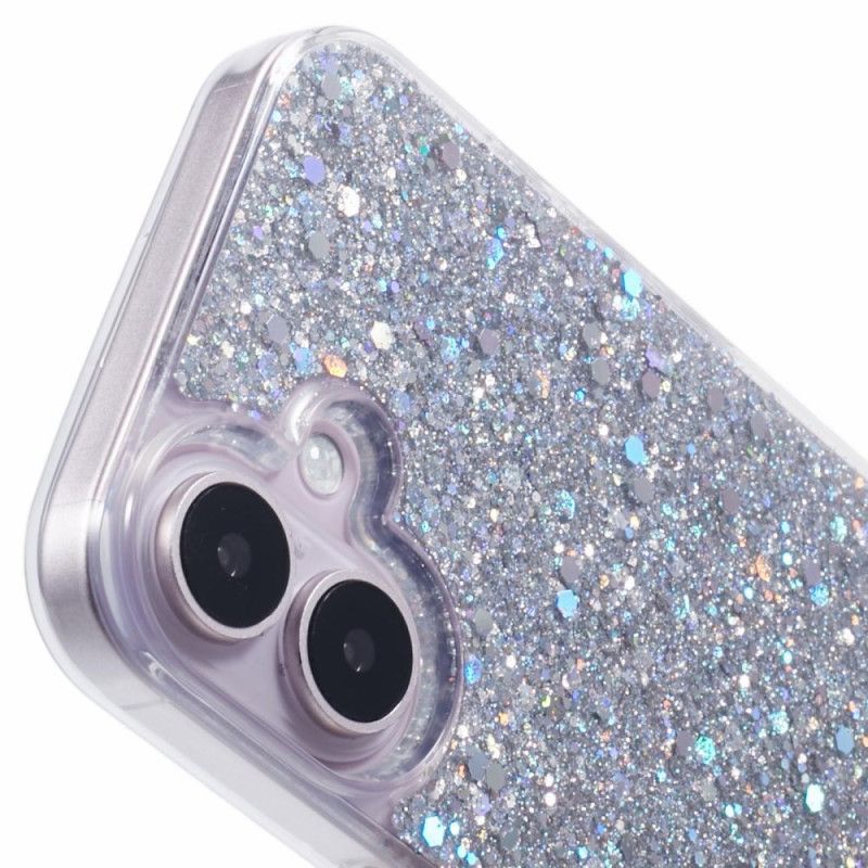 Cover Til iPhone 16 Plus Glitter