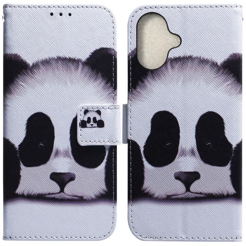 Flip Cover iPhone 16 Plus Panda