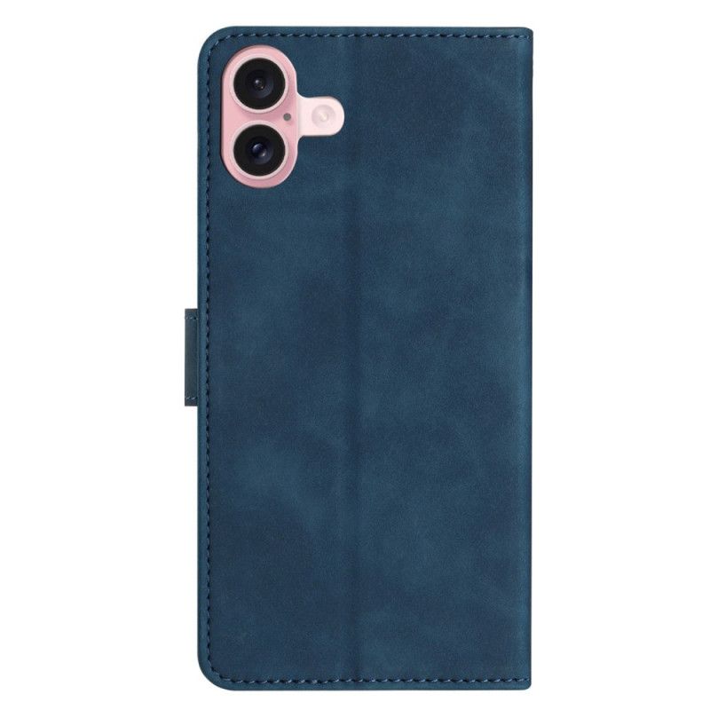 Flip Cover Til iPhone 16 Plus Sommerfuglefrise