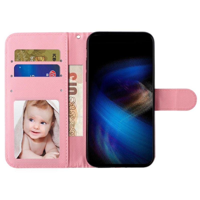 Læder Cover iPhone 16 Plus Snorbjørn