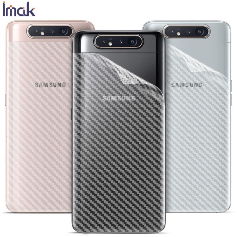 Bagbeskyttelsesfilm Til Samsung Galaxy A80 / A90 Carbon Imak-Stil