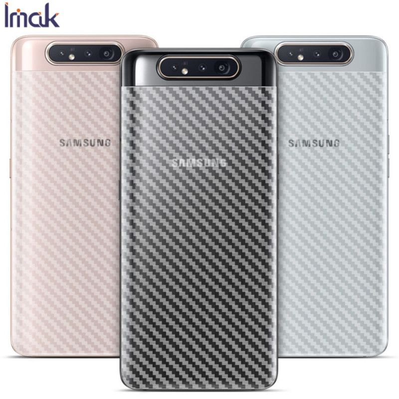 Bagbeskyttelsesfilm Til Samsung Galaxy A80 / A90 Carbon Imak-Stil