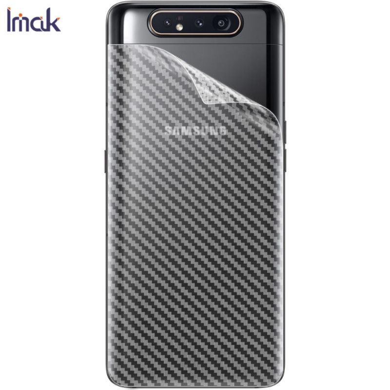 Bagbeskyttelsesfilm Til Samsung Galaxy A80 / A90 Carbon Imak-Stil