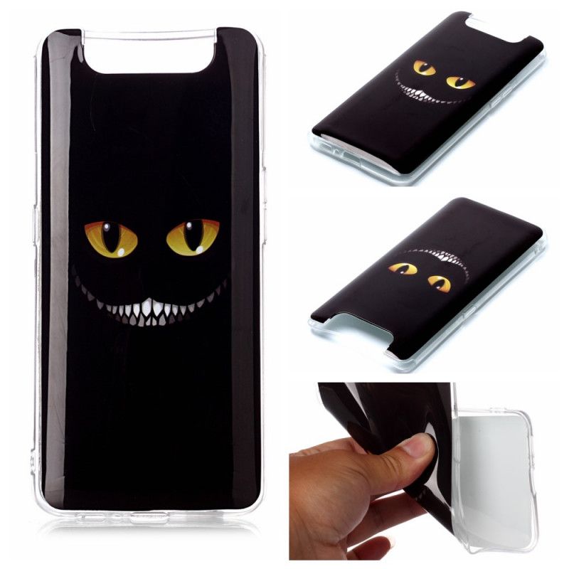 Cover for Samsung Galaxy A80 / A90 Djævelkat