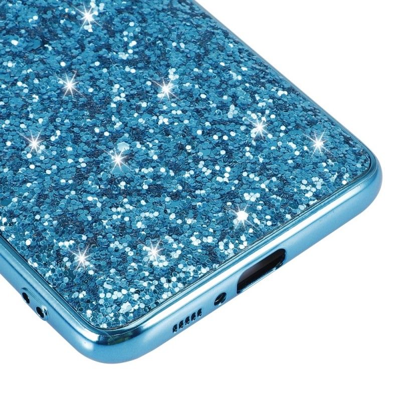 Cover for Samsung Galaxy A80 / A90 Sort Premium Glitter