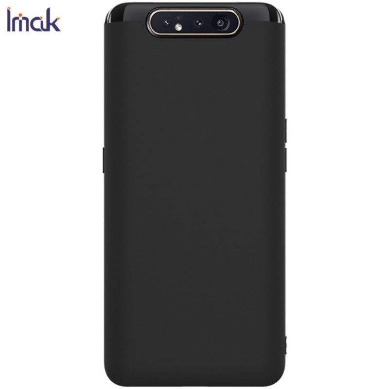 Cover Samsung Galaxy A80 / A90 Sort Frostet Imak