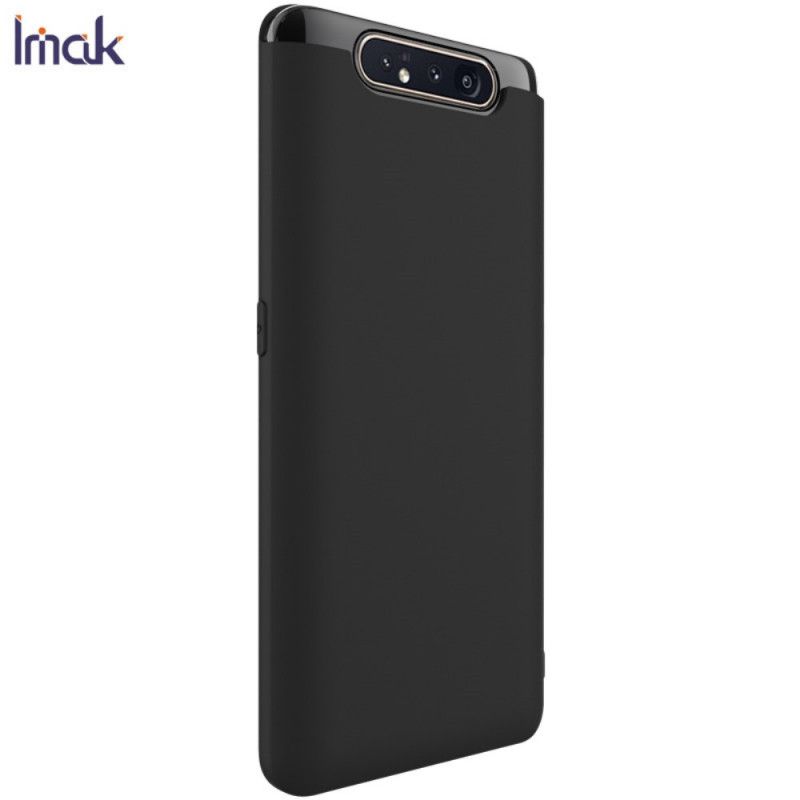 Cover Samsung Galaxy A80 / A90 Sort Frostet Imak