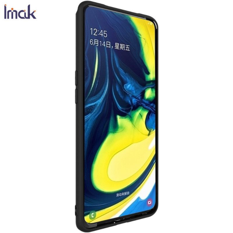 Cover Samsung Galaxy A80 / A90 Sort Frostet Imak